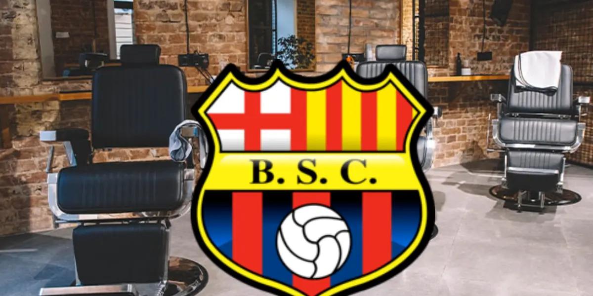 Barcelona Sc y barbería 