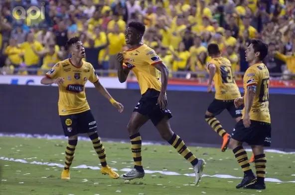 Felix Torres con la camiseta de Barcelona SC. Foto. Ecuavisa&nbsp;