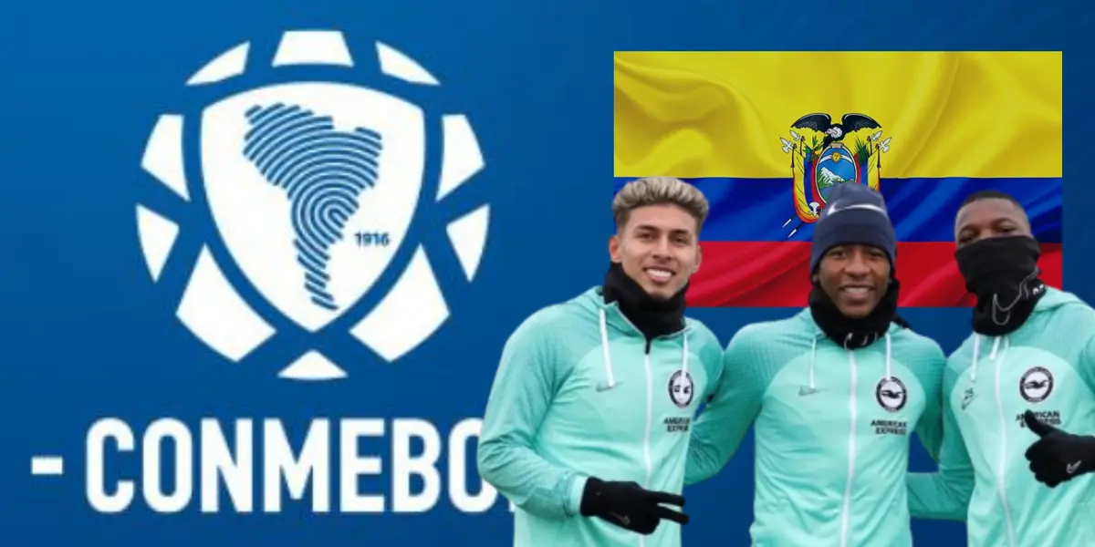 Como en el Brighton, los tres ecuatorianos que compartirán un equipo en Sudamérica