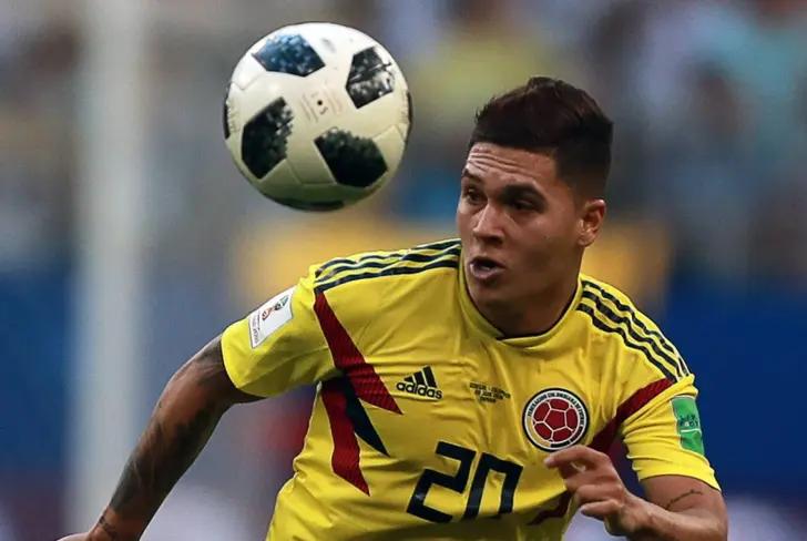 Juan Fernando Quintero en la Selección Colombiana. Foto: Transfermark