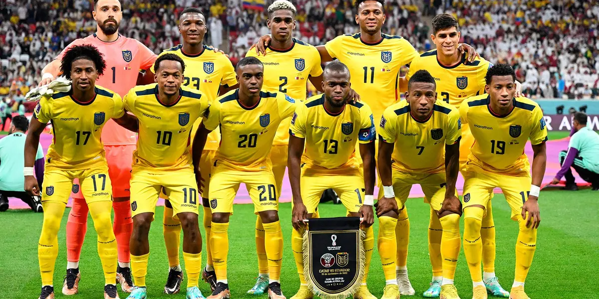 El jugador fue titular junto a Ecuador en el Mundial de Qatar 2022