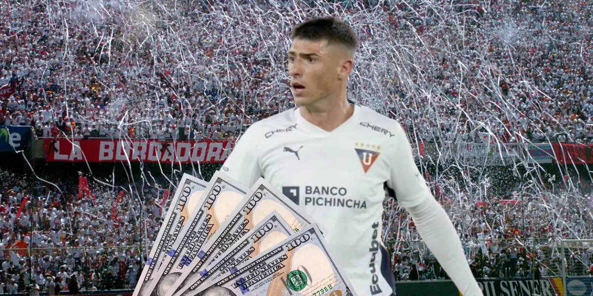 Se revela la cantidad de dinero que pagarían para llevarse a Facundo Rodríguez de Liga de Quito