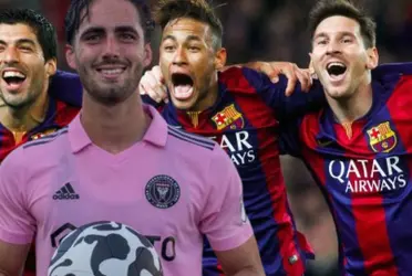 Leo Campana, Messi, Suárez y Neymar 