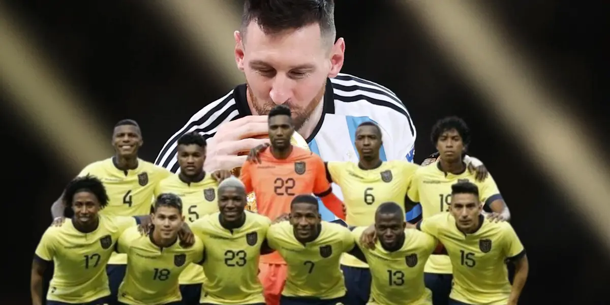 Lionel Messi y la selección de Ecuador 