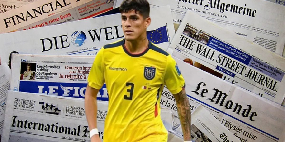 Piero Hincapié jugador ecuatoriano 