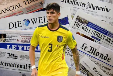 Piero Hincapié jugador ecuatoriano 