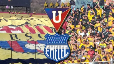 Barcelona SC-Liga de Quito-Emelec / Foto: API