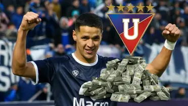 Liga de Quito-Alex Arce / Foto: Olé