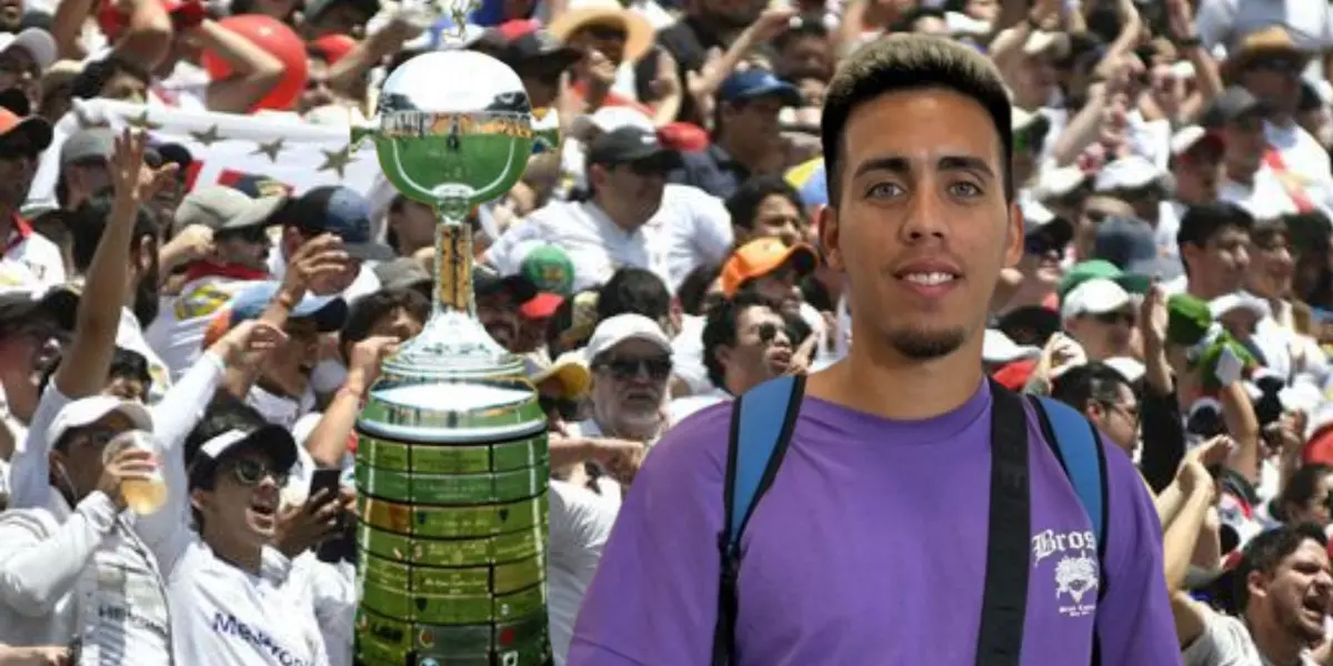 Andrés Zanini llegando a LIga de Quito 