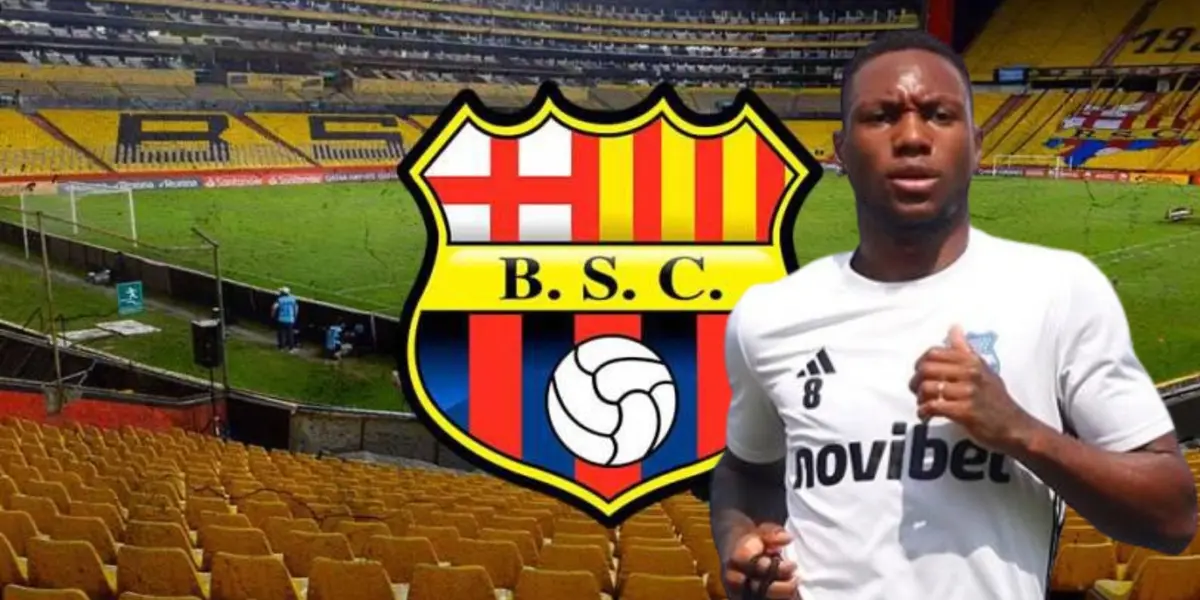 Anibal Chala jugador de Barcelona SC