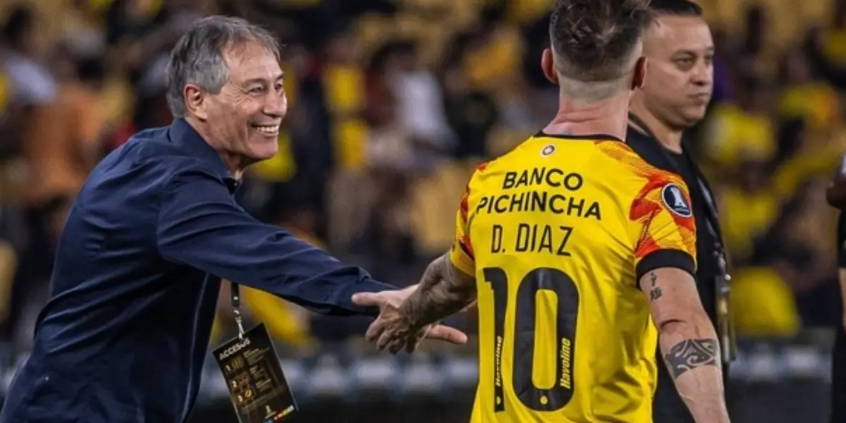 Revelaron lo que le reclamó Damián Díaz a Ariel Holan y eso lo terminó sacando de Barcelona SC