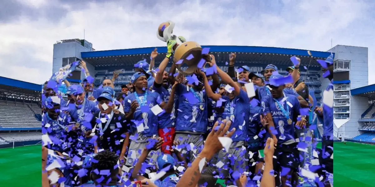 Capwell y Emelec campeón 