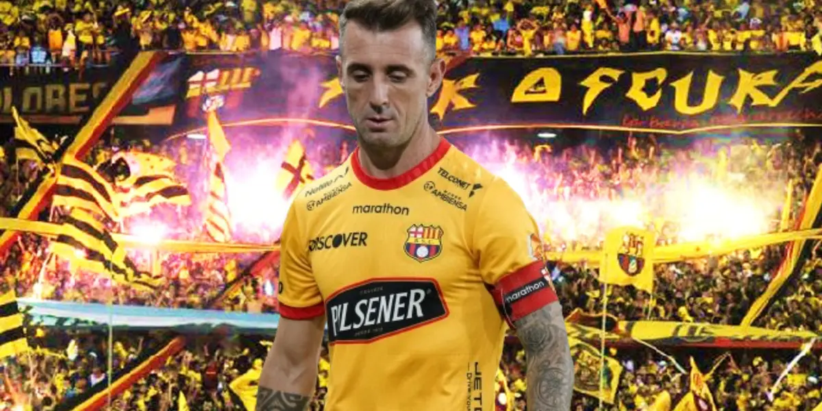 Damián Díaz jugador de Barcelona SC