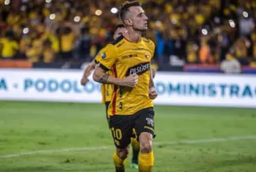 Damián Díaz y el título que aspira obtener con Barcelona SC