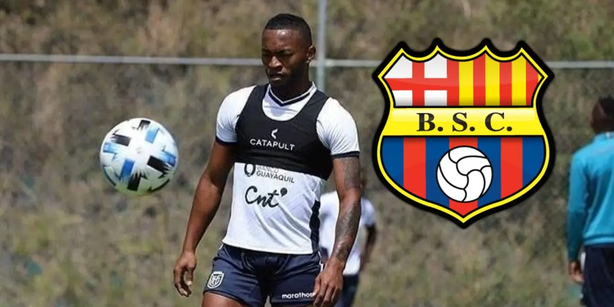 El ex lateral de SD Aucas se sumó a los entrenamientos de Barcelona SC