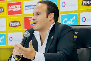 El presidente de la selección ecuatoriana de fútbol se refirió una vez más sobre el tema Byron Castillo.