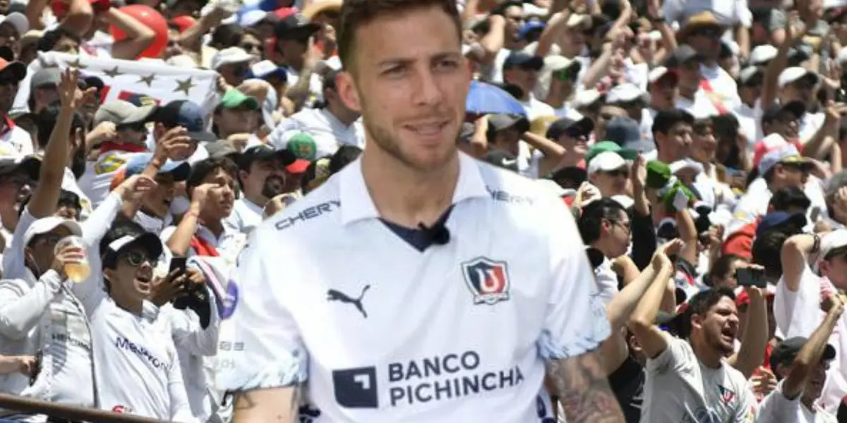 Ezequiel Piovi jugador de LDU