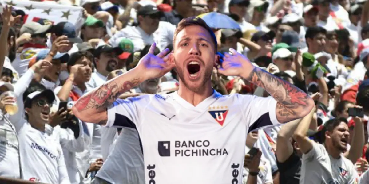 Ezequiel Piovi jugador de LDU