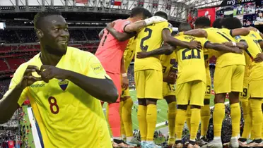 Felipe Caicedo y Selección Ecuatoriana (Foto tomada de: Wikipedia/El Universo/AFP)