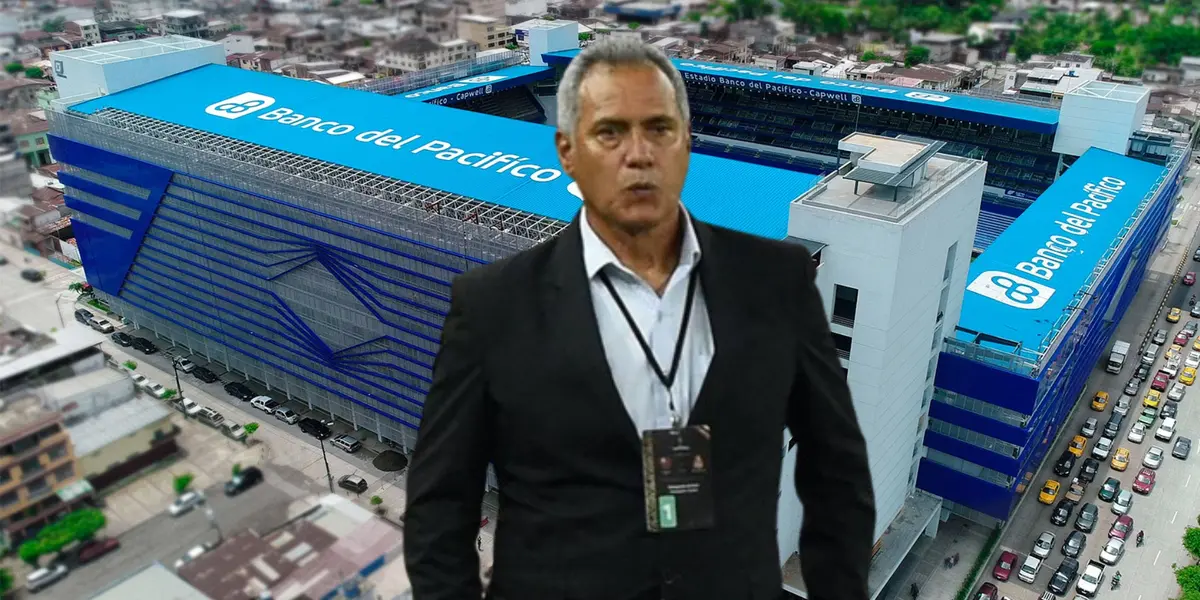 Hernán Torres entrenador de Emelec