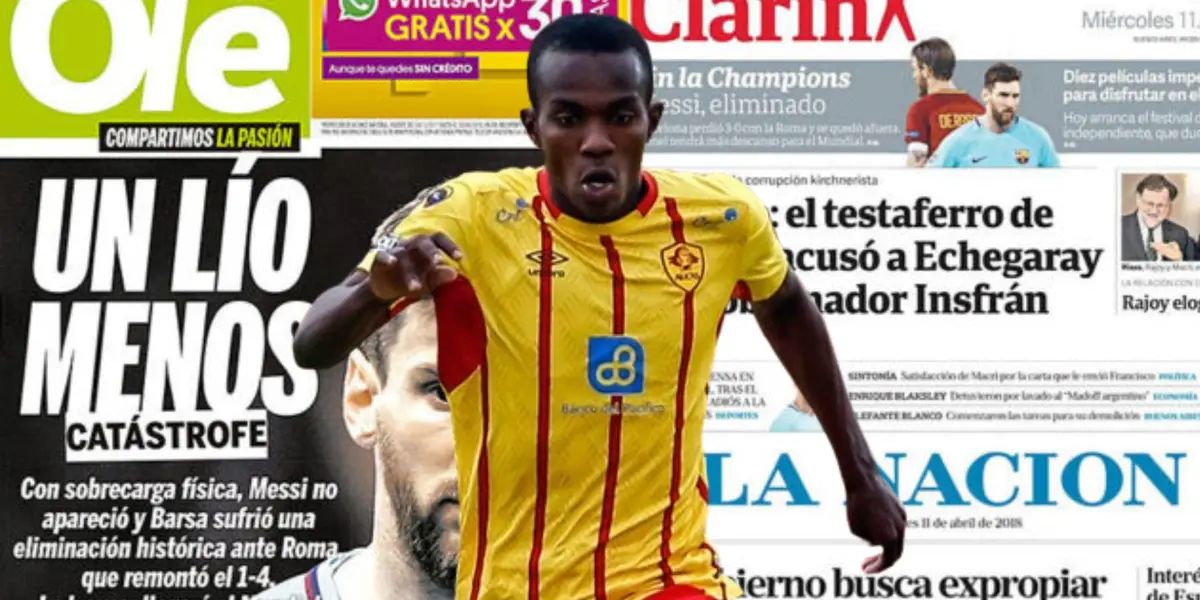 Johnny Quiñónez jugador de SD Aucas 