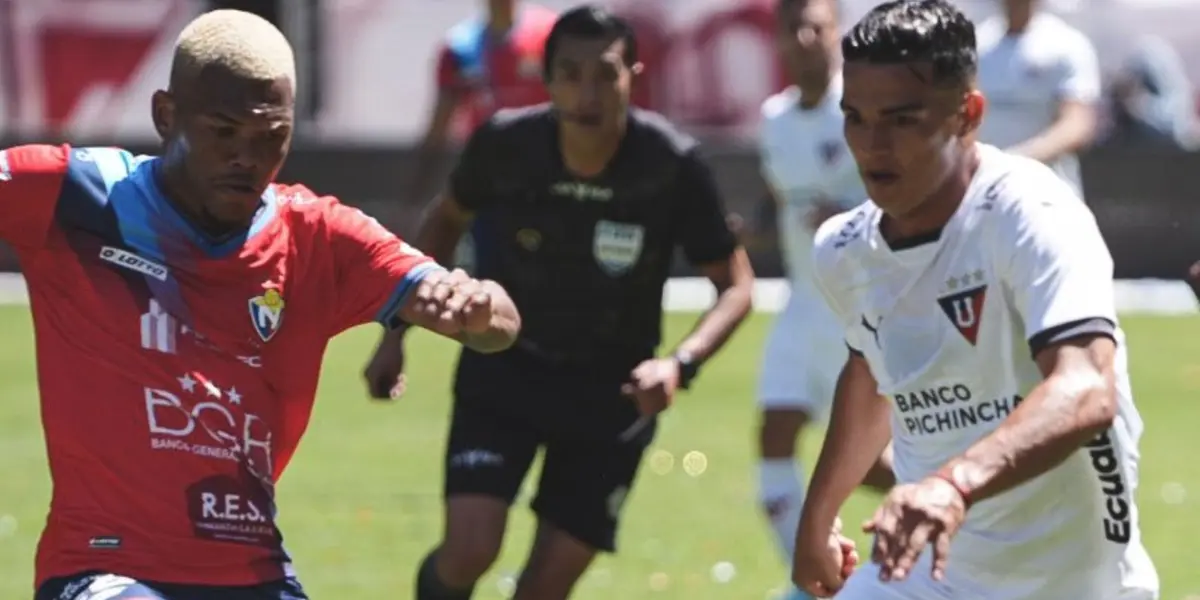 LDU está teniendo problemas en la ofensiva