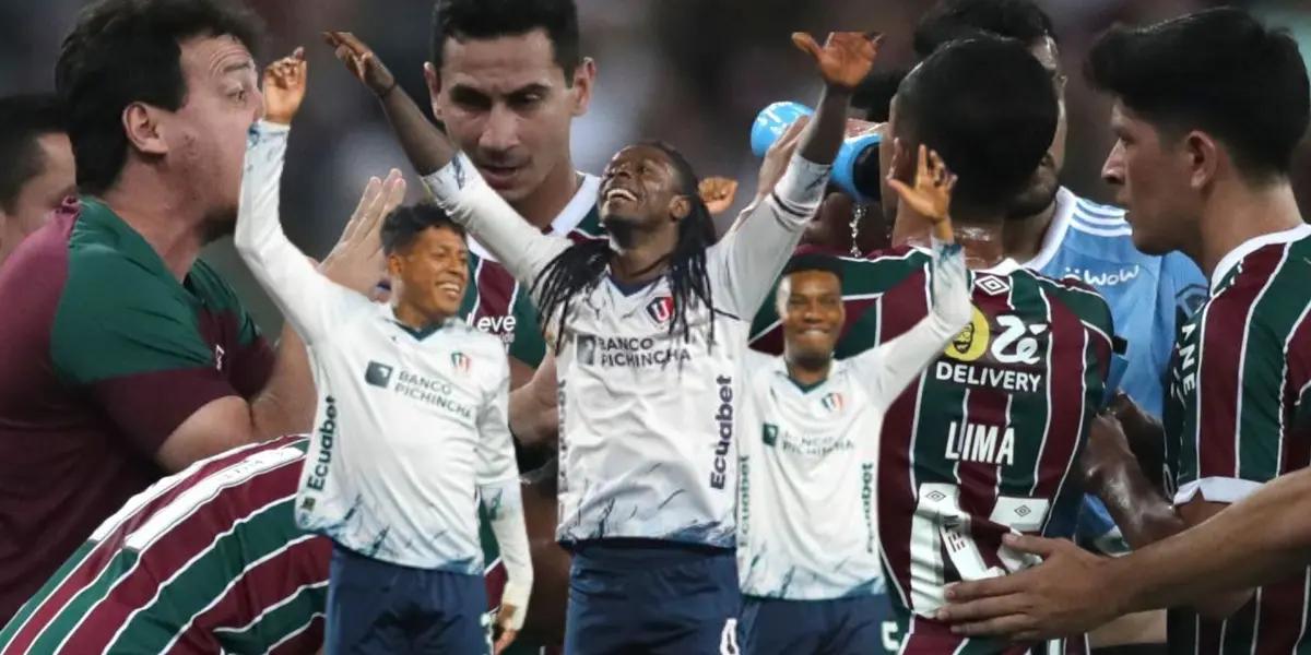 Liga de Quito y Fluminense  