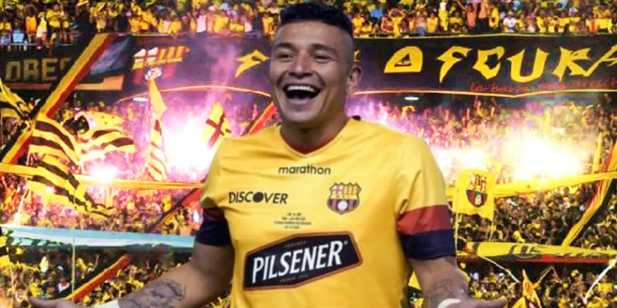 Mario Pineida jugador de Barcelona SC