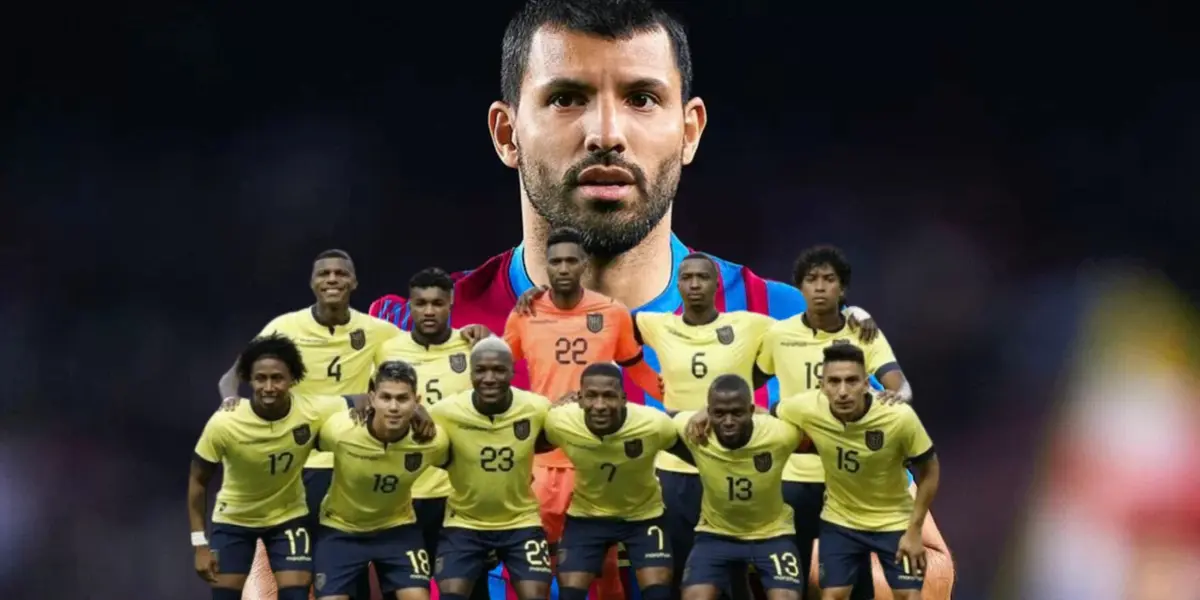 Sergio Aguero y la selección ecuatoriana 